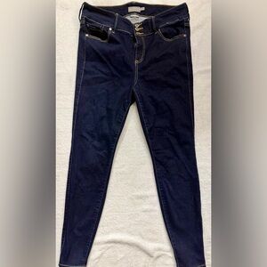 Torrid Jeggings High-Rise Skinny Jeans - Dark Indigo Like New